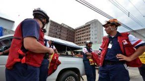 Cruz Roja desplaza helicóptero y especialistas a Costa Rica