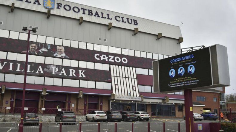 Aston Villa confirma brote significativo de COVID