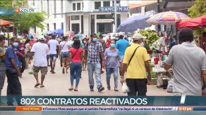 Ministra de trabajo se refiere a la reactivación de contratos