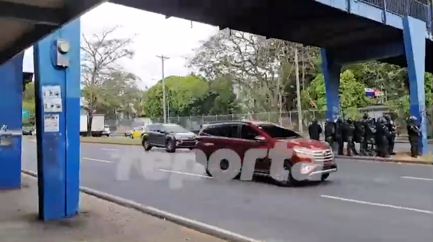 Reabren la Vía Transístmica tras protestas en la Universidad de Panamá
