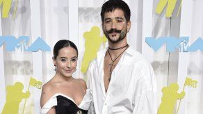 Evaluna Montaner y su esposo, el cantante Camilo.&nbsp;