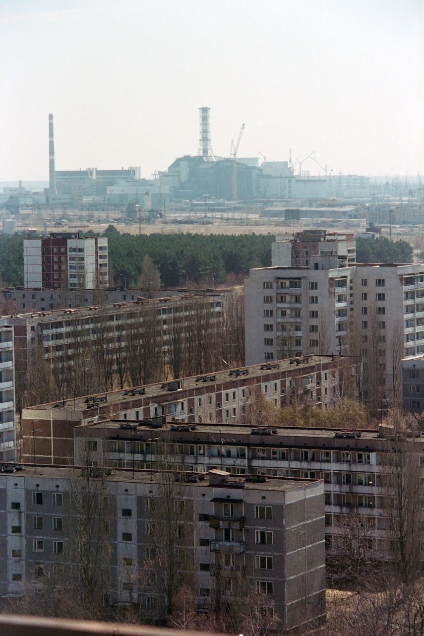 Vista general de Chernobyl.