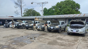 Policía Nacional, recuperación de vehículos en Veraguas