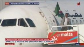 Liberados todos los pasajeros del avión libio secuestrado en Malta