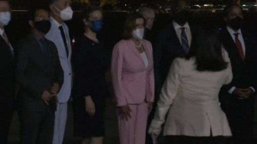 La presidenta de la Cámara de Representantes de EE. UU. llegó a Taiwán