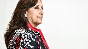 La vicepresidenta de Perú, Dina Boluarte.