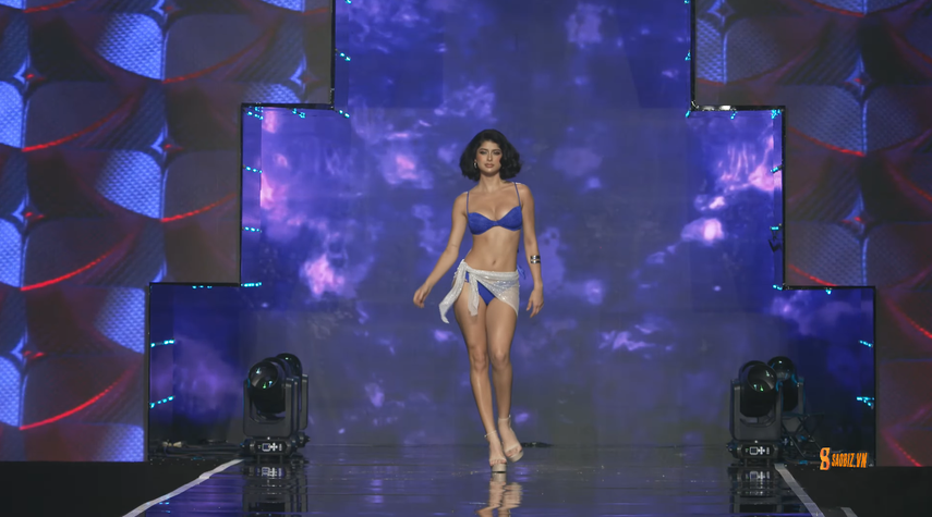 Italy Mora logra el top 5 como mejor traje de baño en el Miss Cosmo 2025. Italy Mora logra el top 5 como mejor traje de baño en el Miss Cosmo 2025.