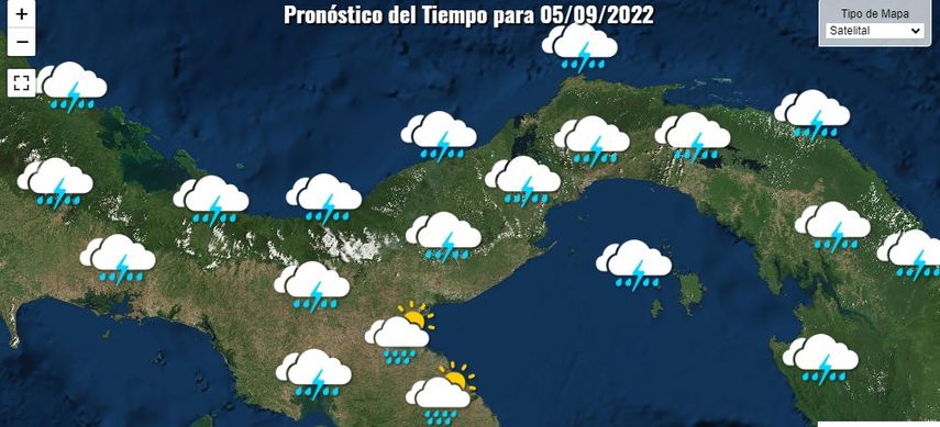 Clima durante la tarde de este lunes 5 de septiembre