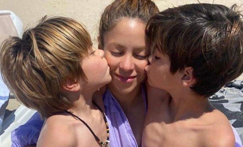Shakira y sus hijos Milan y Sasha: una relación muy unida