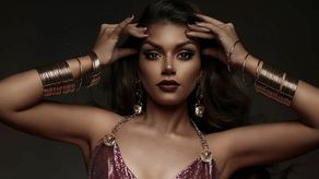 María Fernanda Tejada, reina 2024 de la Calle Arriba de Las Tablas.