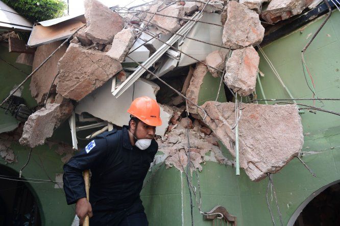 Fuerte sismo de 7.1 remece México