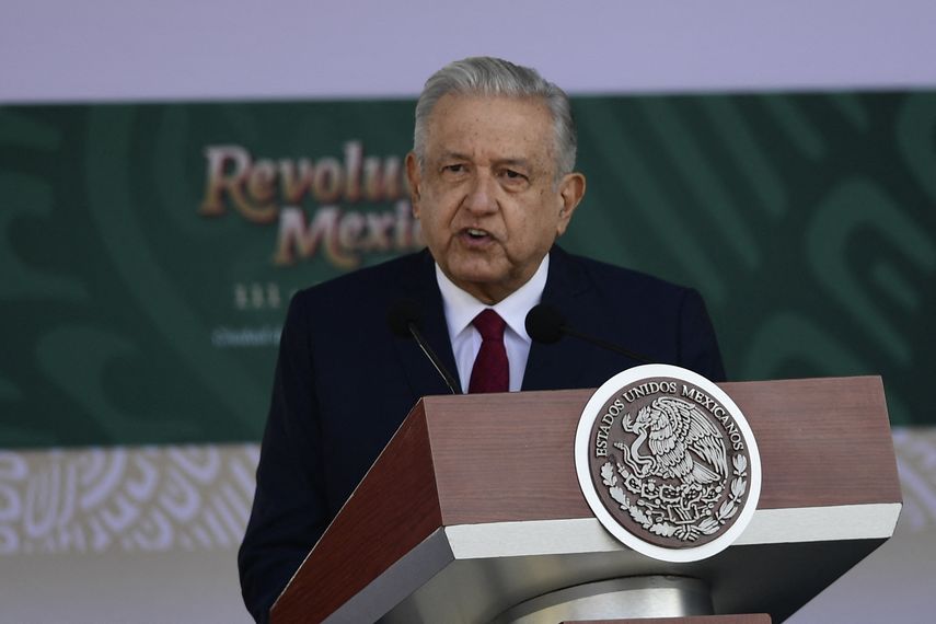 El presidente Andrés Manuel López Obrador﻿.
