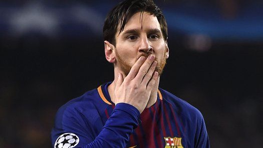 El delantero argentino Lionel Messi.