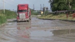 Mal estado de algunas vías en Panamá