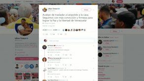 Venezuela: Regresan a su casa a líder Leopoldo López
