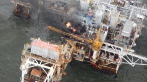 EEUU: extinguen incendio en plataforma petrolera en Golfo de México