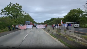 Residentes de Chame cierran Carretera Interamericana.