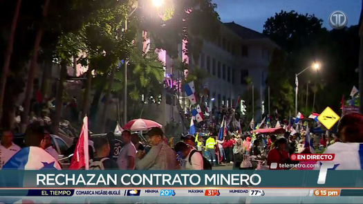 s Minera Panamá: cierres y protestas