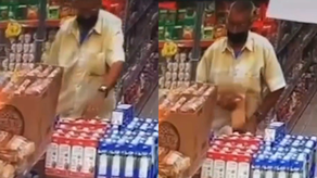 Llaman Speedy González a hombre que fue captado en cámaras hurtando quesos