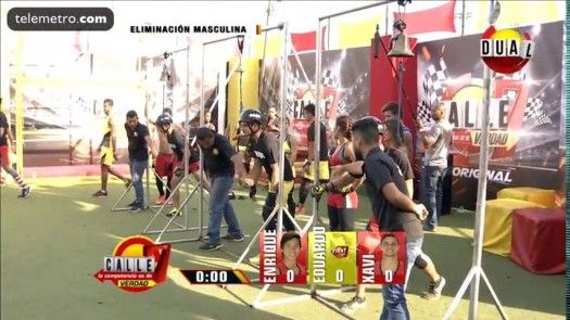Calle 7 Panamá - Eliminación Masculina