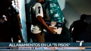 Decomisan presunta droga durante allanamiento en El Chorrillo