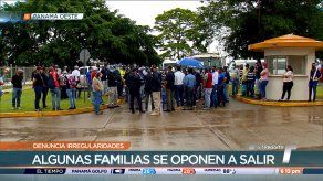 Inicia reubicación de familias que invadieron terrenos en La Chorrera
