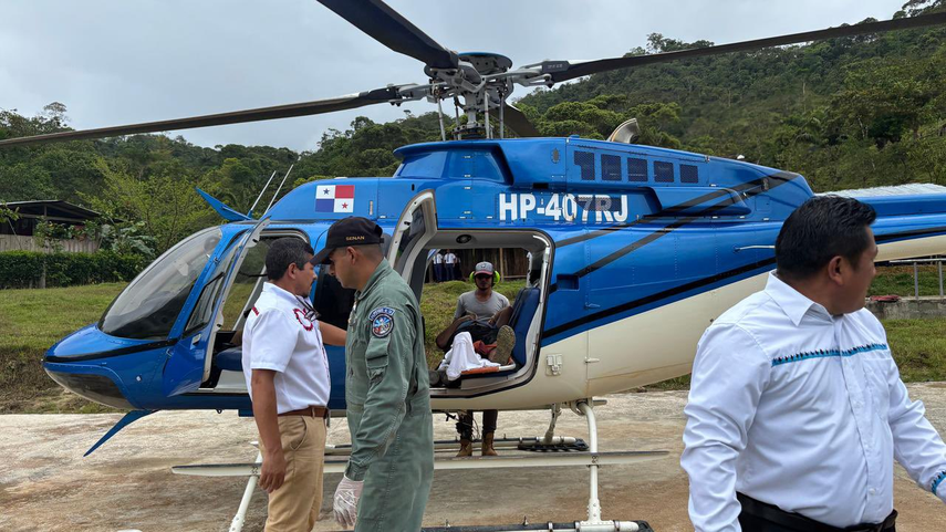 MINSA brinda atención médica a maestro en Ngäbe Buglé por una infección en la pierna