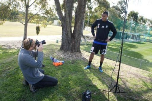 Delantero Yau feliz tras su primer entreno con el Sydney FC
