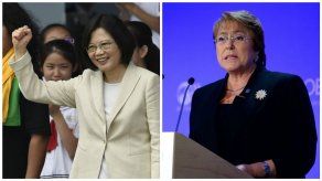 Presidentas de Taiwán y Chile en apertura Canal ampliado