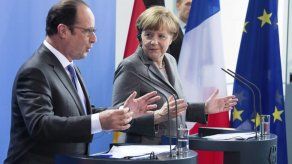 Merkel y Hollande refuerza eje franco-alemán hermanados por la tragedia aérea