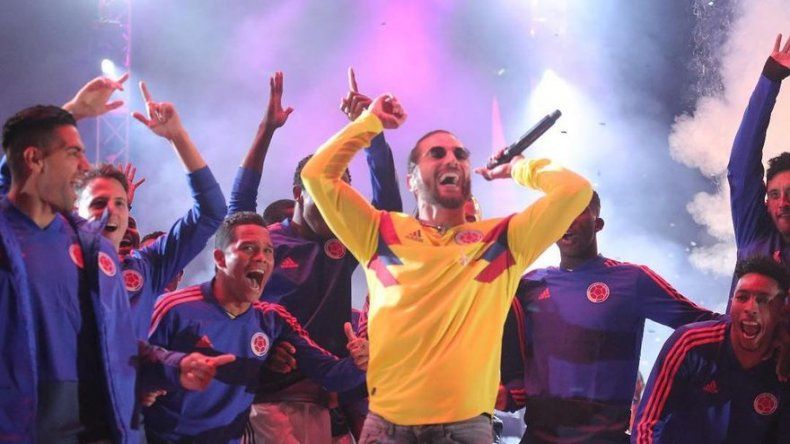 Selección de Colombia se despide al ritmo de Maluma