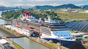 Canal de Panamá, Carnival Miracle, cruceros en Panamá