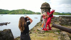 Laura Escoffery durante su 5to reto de Foto Challenge.