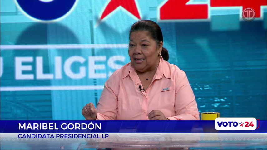 Candidata presidencial Maribel Gordón explica por qué no participará del debate agropecuario