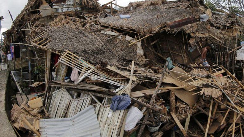 Un tifón deja al menos 11 muertos en Filipinas