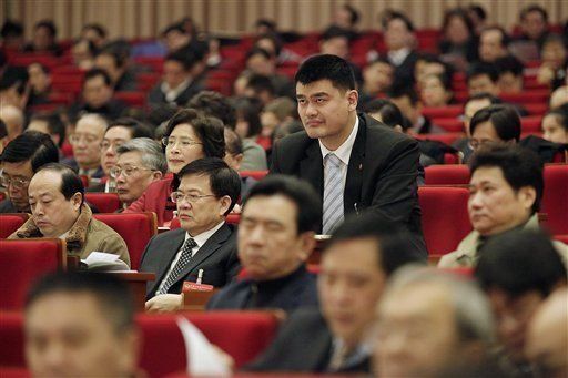 Exjugador de la NBA Yao Ming ingresa a la política en China
