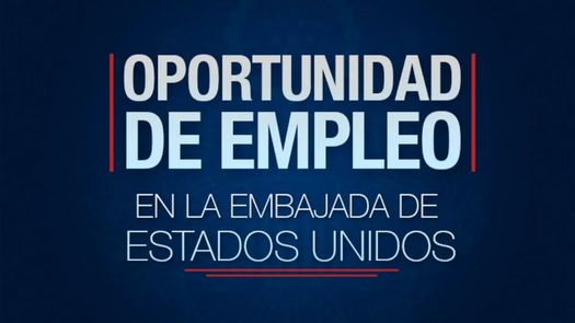 Embajada de Estados Unidos en Panamá anuncia vacantes. Embajada de Estados Unidos en Panamá anuncia vacantes.