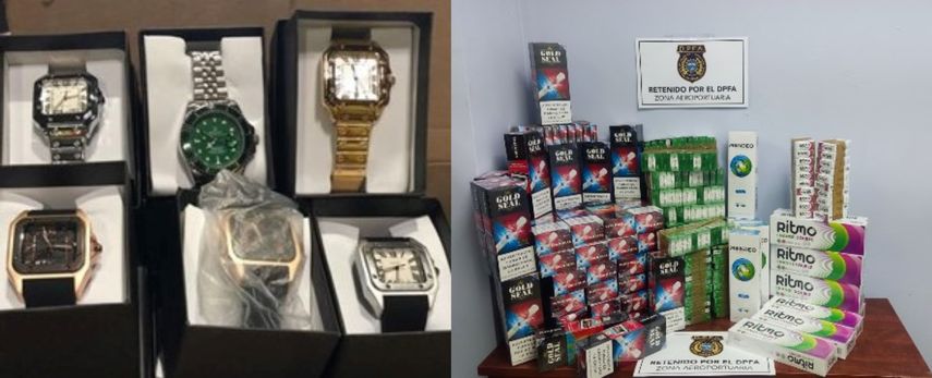 En Aeropuerto de Tocumen Aduanas retiene mercancía valiosa&nbsp;