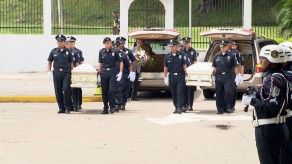 Despiden a los policías que fallecieron en accidente de tránsito Despiden a los policías que fallecieron en accidente de tránsito