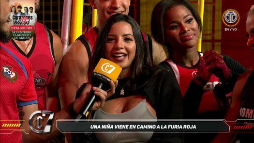 Stephany Vásquez reveló su embarazo en Calle 7 Panamá