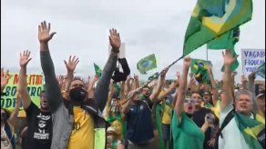 Protestas en Brasil.