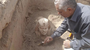 En Egipto descubren estatua de un emperador romano