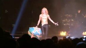 Presidente de Colombia acude al concierto de Shakira en NY