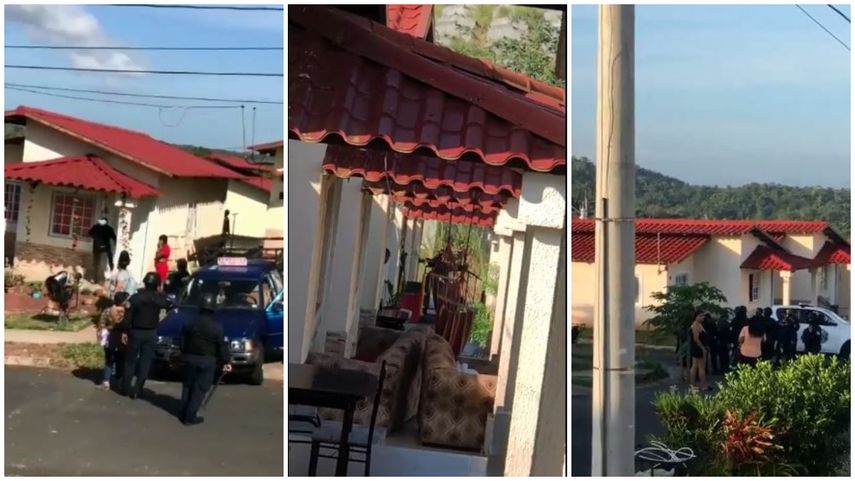 Imágenes de la diligencia de lanzamiento realizada.