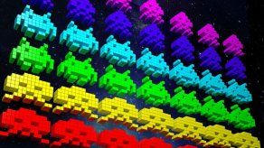 Alienígenas al asalto de Tokio con motivo de los 40 años de Space Invaders