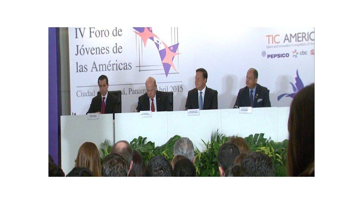 Presidentes Varela y Solís clausuran Foro de Jóvenes de las Américas