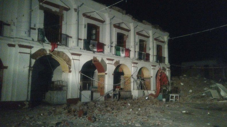 Terremoto de magnitud 8.2 sacude México