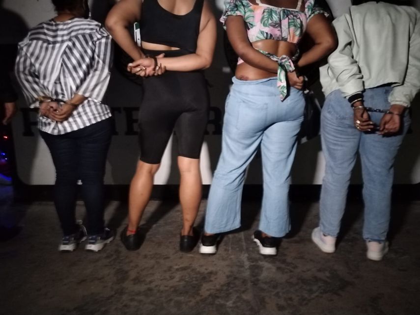 Las cuatro mujeres que protagonizaron la riña fueron puestas a órdenes de las autoridades competentes para su debido proceso.