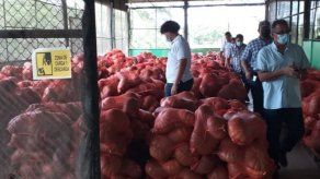 El MIDA indicó que este representa el contenedor con zapallo número 26 que la productora Fulvia Ríos envía a Estados Unidos en 2021. El MIDA indicó que este representa el contenedor con zapallo número 26 que la productora Fulvia Ríos envía a Estados Unidos en 2021.