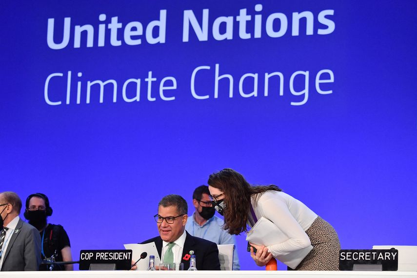 El presidente de Gran Bretaña para la COP26